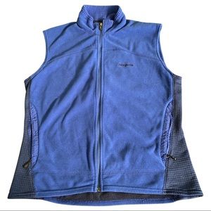 Patagonia Fleece Vest Blue L *SONOS company logo*